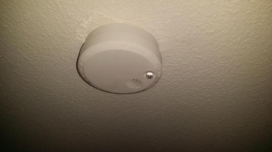 Holder for smoke detector