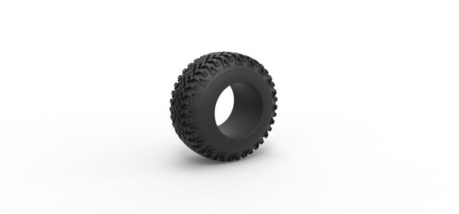 Diecast offroad tire 126 Scale 1:25