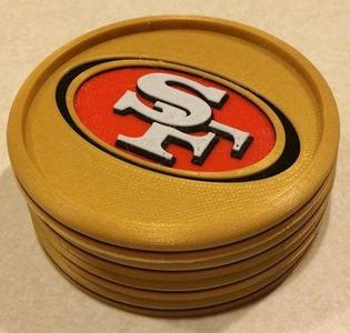 San Francisco 49ers Coaster