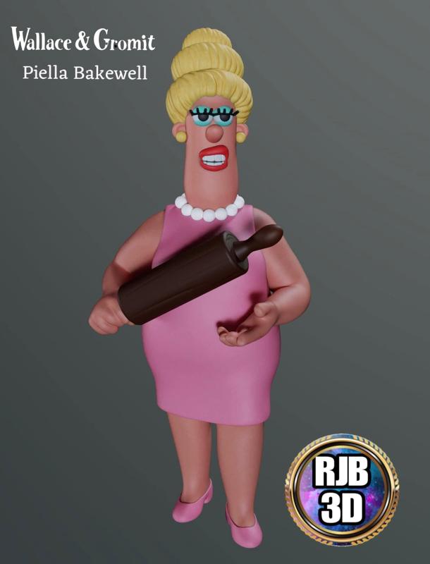 WALLACE AND GROMIT PIELLA BAKEWELL