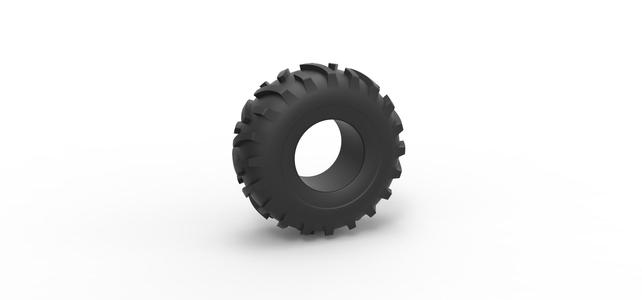 Diecast offroad tire 122 Scale 1:25
