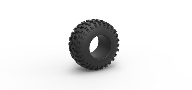 Diecast offroad tire 94 Scale 1:25