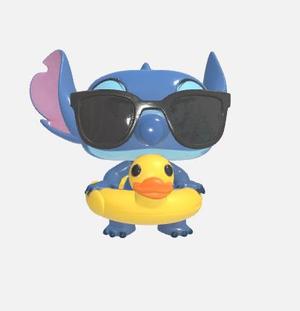 Funko Pop Stitch with Sunglasses & Duck Float