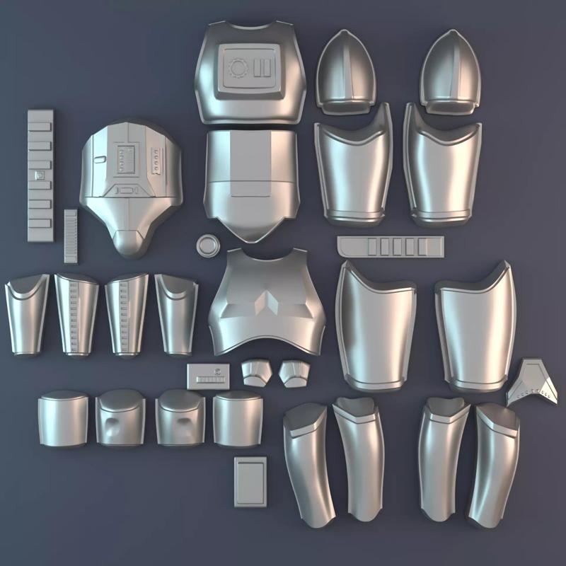 OT Stormtrooper armor vacuum form bucks