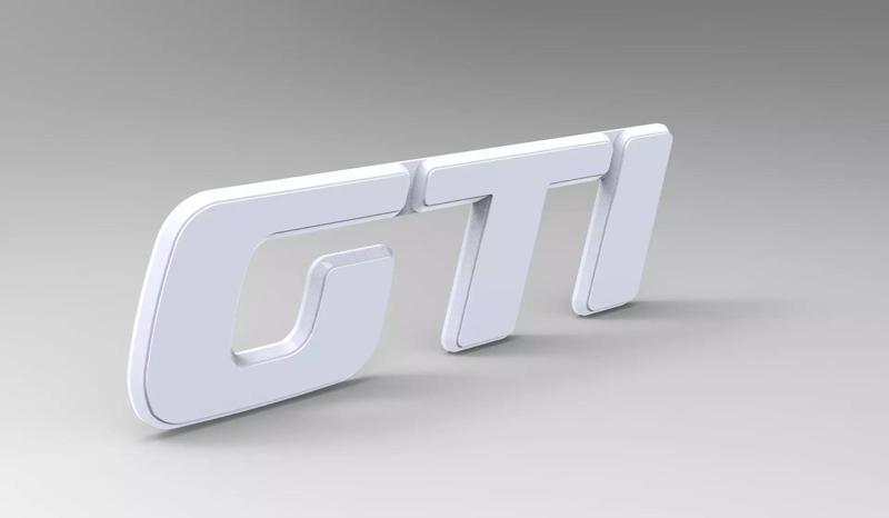 GTI Golf monogramme
