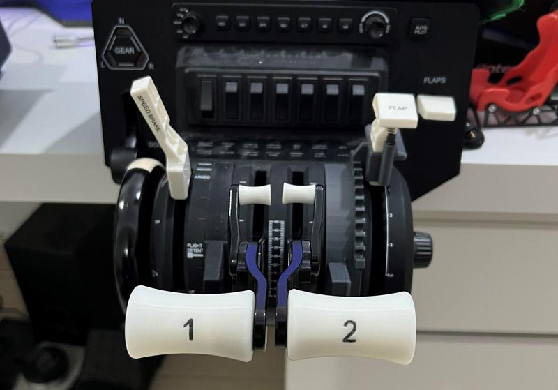 Honeycomb Bravo 737 Levers