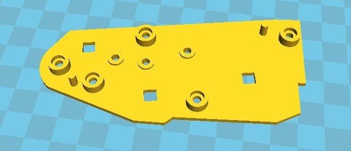 Roomba 500/SE Series Gearbox cover