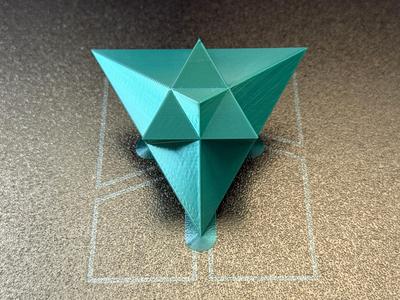 Compound of Triangular Prism and Dipyramid (Duals)