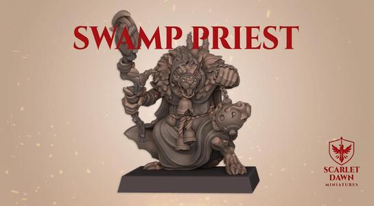 SWAMP PRIEST - SCARLET DAWN MINIATURES