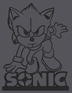 Sonic with stand
