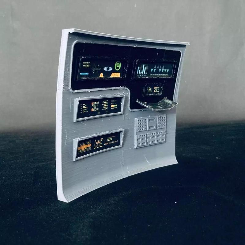 USS Enterprise Bridge Damage Repair Station - The Wrath of Khan