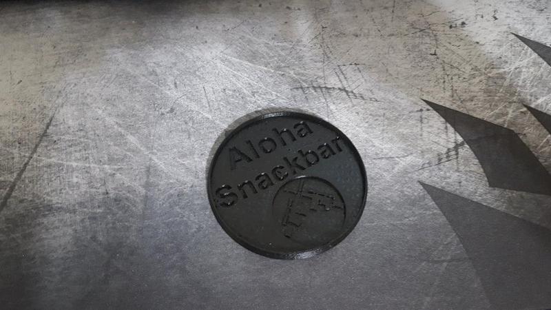 Aloha Snackbar Cup COaster