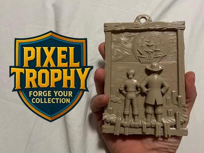 Monkey Island inspired Wall Trophy – PIXEL TROPHY