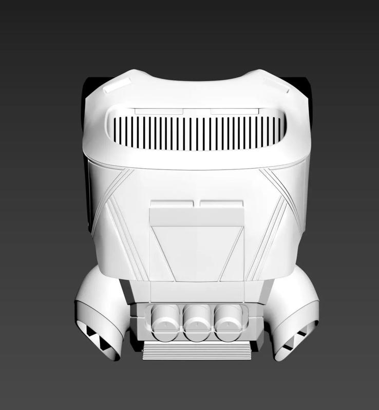 Star Wars EP9 The Rise of Skywalker Jet Trooper Backpack Armor