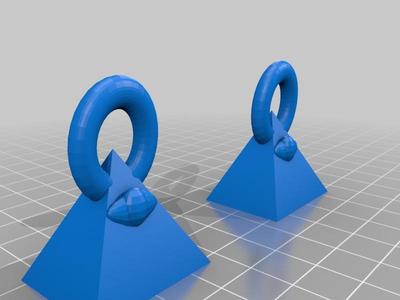 all seeing eye jewellery set