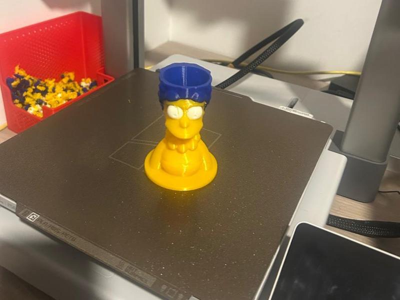 Egg Cup Marge Simpson