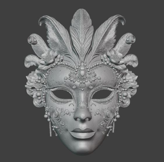 Carnival Ornate Masquerade Mask