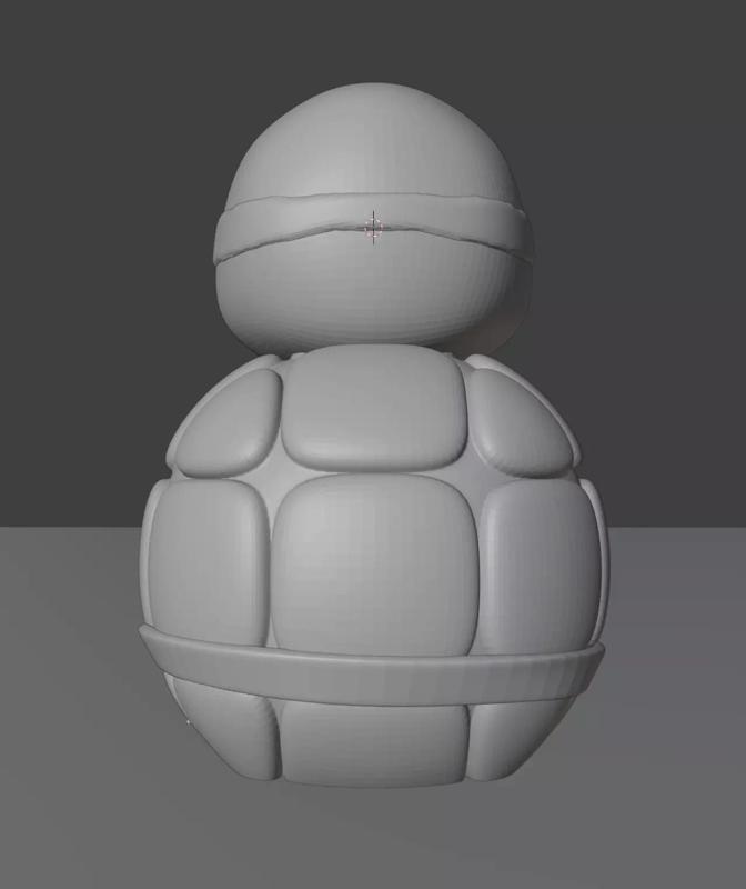 CUTE BABY NINJA TURTLE - NO SUPPORT