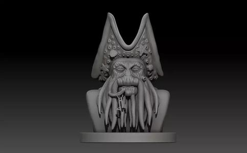 Davy Jones Bust Head