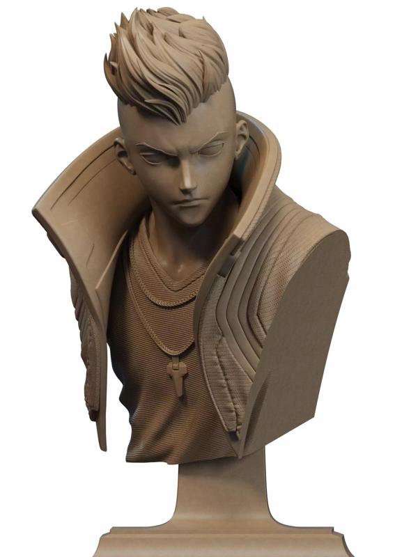 David Martinez Bust 3D Print