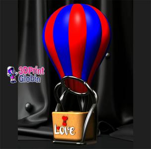 LOVE HOT AIR BALLOON