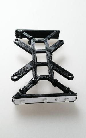 Naze32 Afromini mount for 50mm holder (with LEDs)