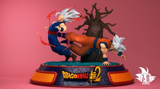 SonGohan Bestial vs SonGoku Ultra Instinto 1/6