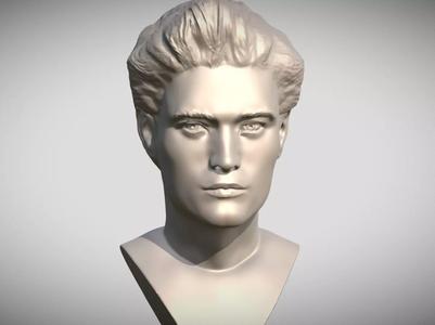 Edward Cullen Twilight Robert Pattinson bust