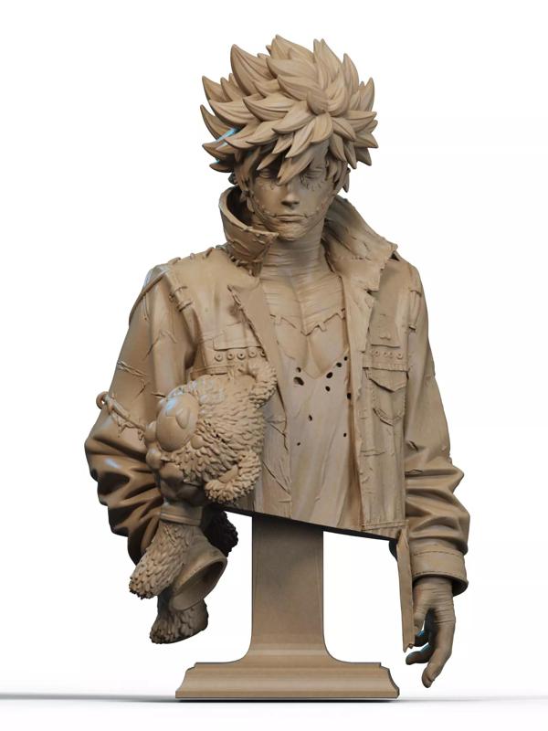 Dabi Bust 3D Print