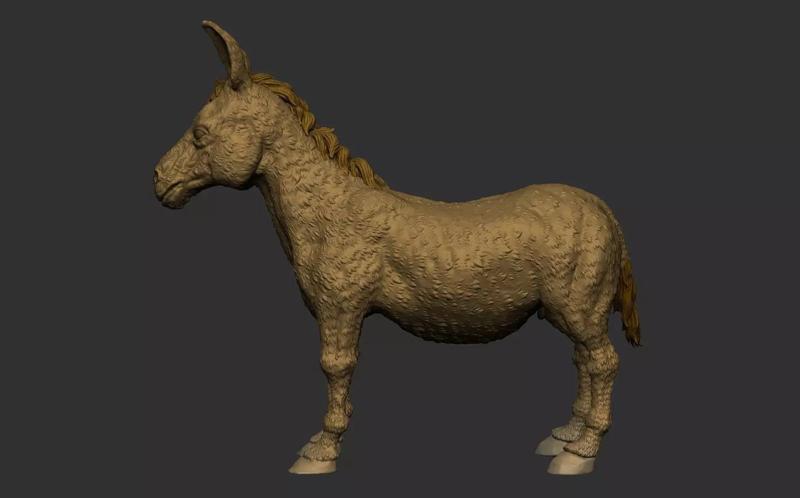 Donkey 3d print