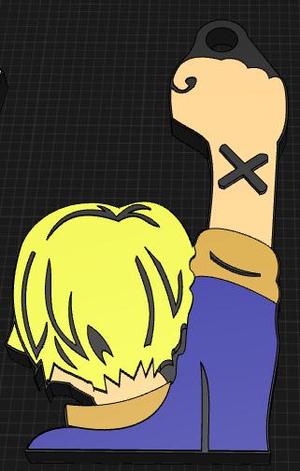 Key ring Sanji