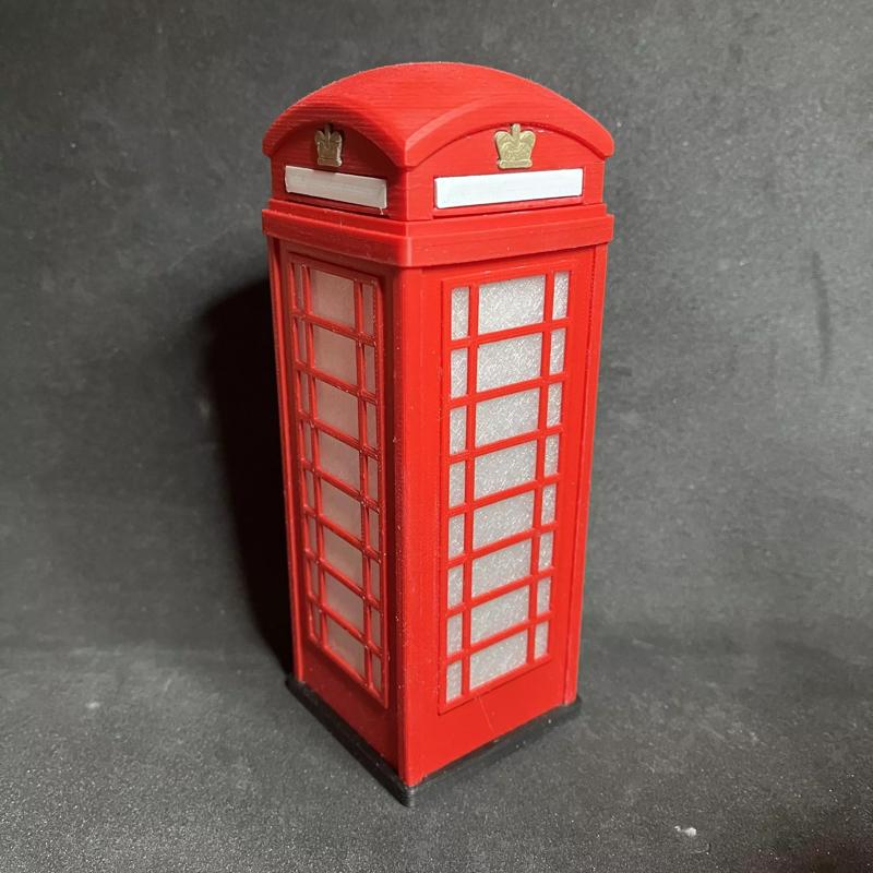 Vintage Telephone Box Gift and Jewellery Box