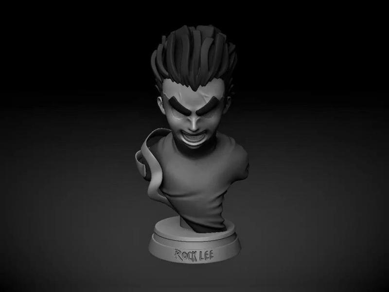 ROCK LEE FORBIDDEN LOTO BUST MODEL