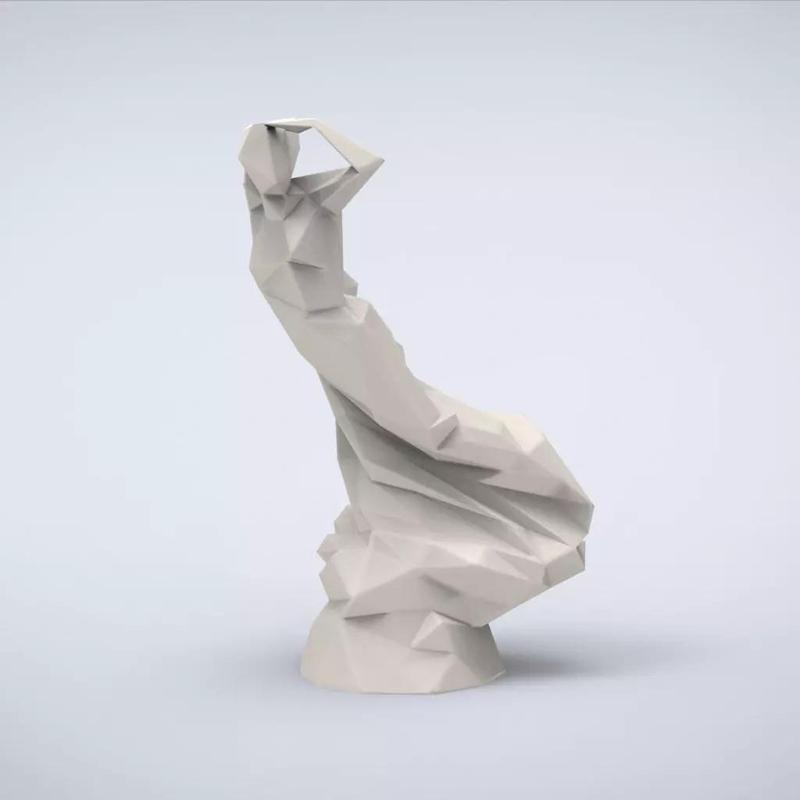 Printable The lost Lowpoly Style