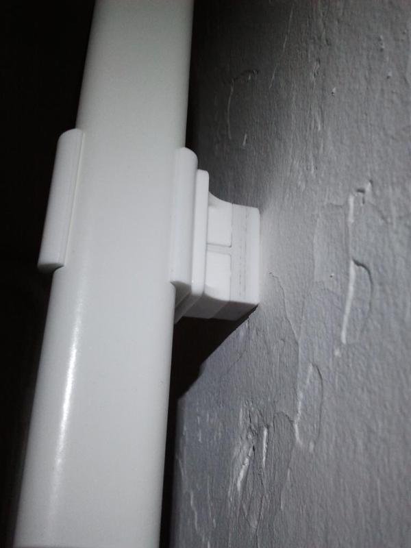 IKEA Algot storage wall spacers.