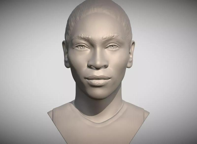 Serena Williams bust