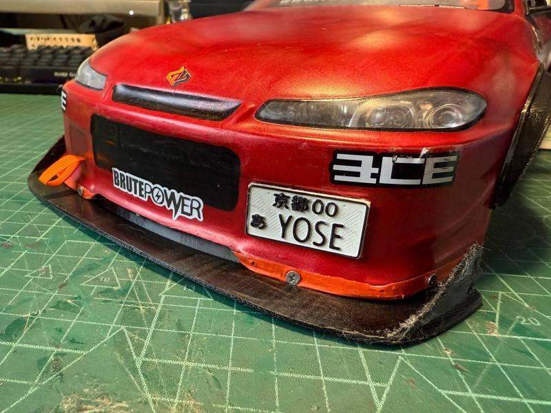 Lift front nissan silvia s15 1/10 Drift