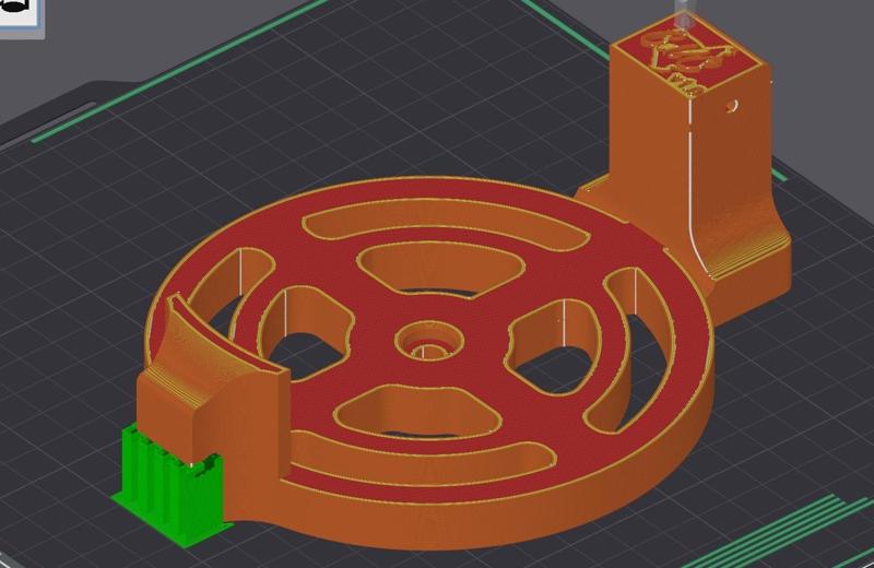 1/8" Scale RC Wheel Gluing Tool / Herramienta para pegamiento de ruedas RC Escala 1/8