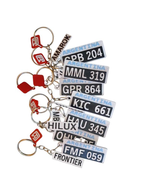 ARGENTINE PATENT KEY RING