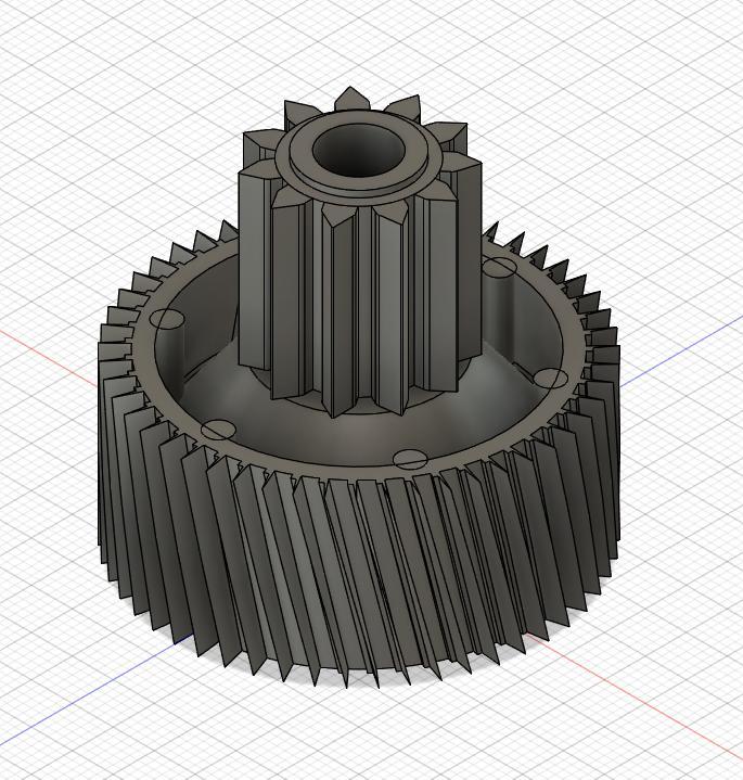 Precision Gear for Moulinex HV6 Meat Grinder