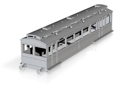 NER Inspection Saloon  Coach 1/87 scale