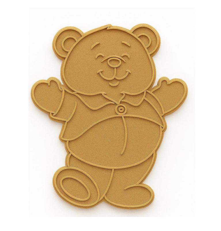 Paunchy Bear Cookie Cutter