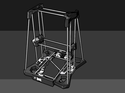 Upgrade dagoma discoEasyUp 300 système de triangulation