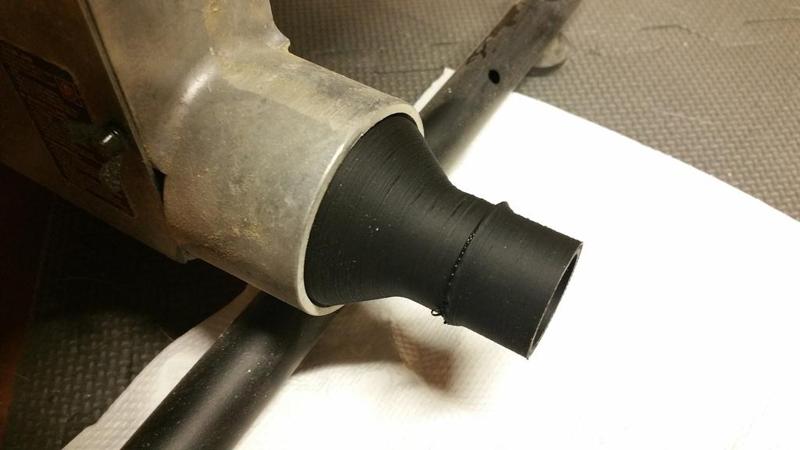 Vacuum Adaptor - Small Shop Vac to DeWalt DW745 Compact Table Saw