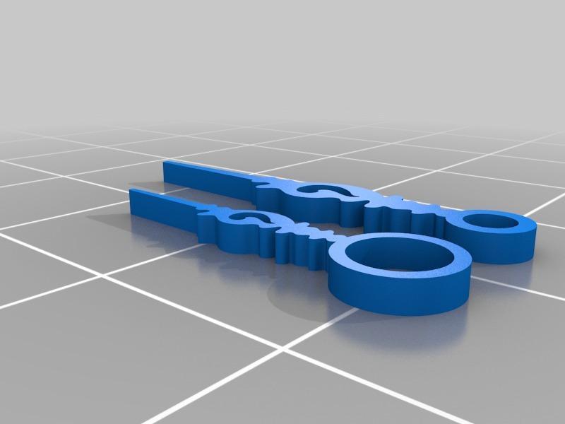 Clock Hands for Antique American Movement with 2 inch dial