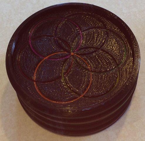 Venn 6 Ring Coaster