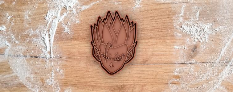 Son Gohan definitive cookie cutter from Dragon Ball