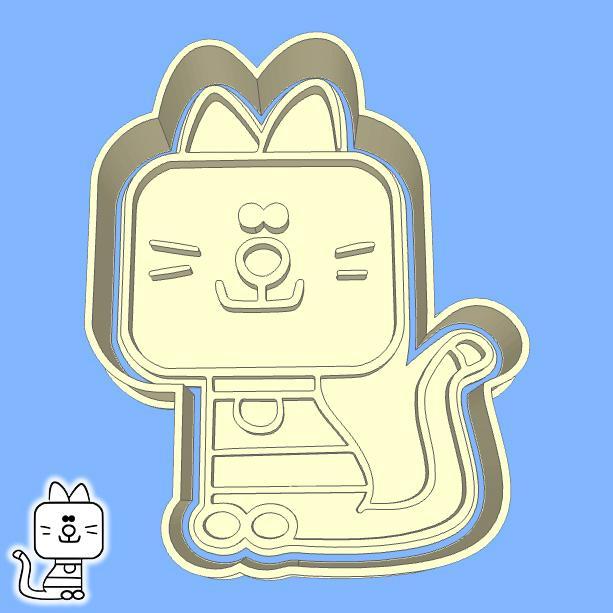 Hey Duggee cookie cutters - Enid (style 1)