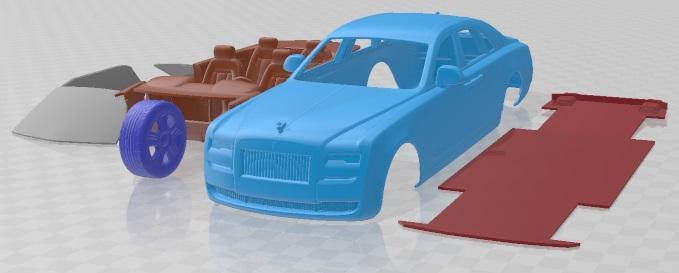 Rolls Royce Ghost Series II 2015 Printable Car