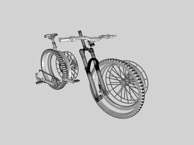 MTB ( MOUNTAIN BIKE ) FOX BIKE STAND